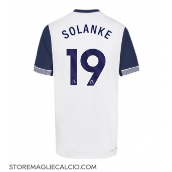 Tottenham Hotspur Dominic Solanke #19 Maglia Gara Casa Repliche 2024-25 Maniche Corte